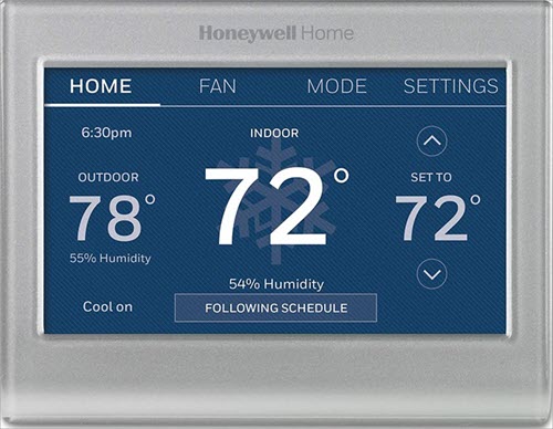 Honeywell Home RTH9585 WiFi Smart Color Thermostat