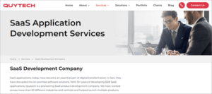 The Top 10 SaaS Application Development Services Companies 2026