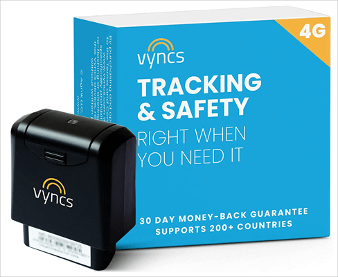 Vyncs GPS Tracker for Vehicles - GPS Equipment Tracking
