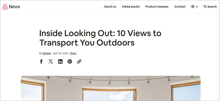 Airbnb - Zoom Background Images