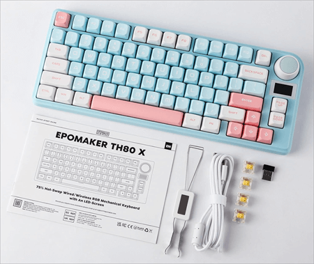 EPOMAKER TH80-X Gasket Mechanical Keyboard