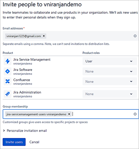 select the group membership of users
