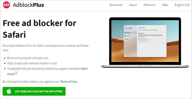AdBlock Plus - Ad Blocker for Safari
