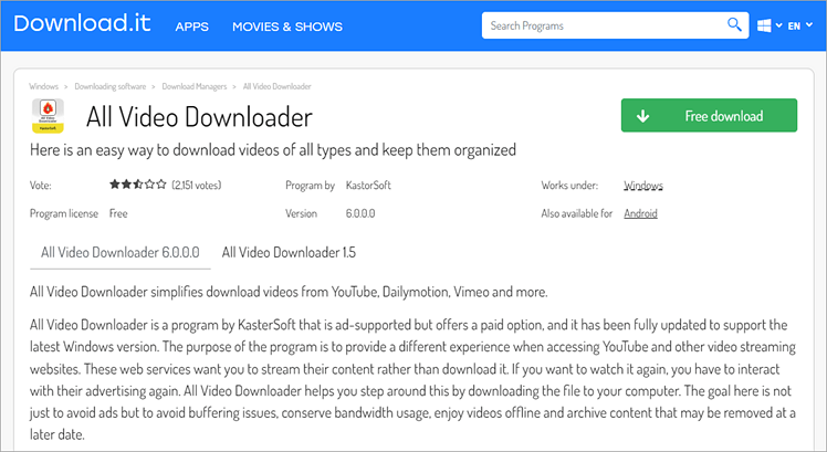 All Video Downloader