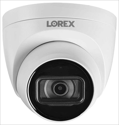 Lorex E841CD-E indooroutdoor 4K Ultra HD Security IP Dome Camera