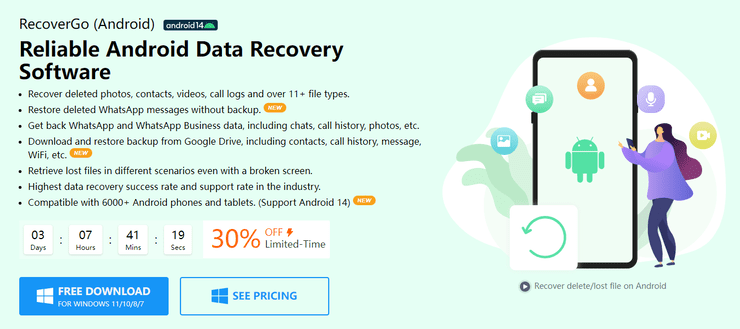 Top 10 Android Data Recovery Software [2025 App Rankings]