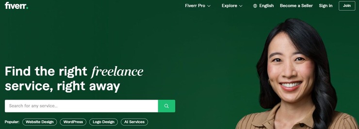 Fiverr app development software