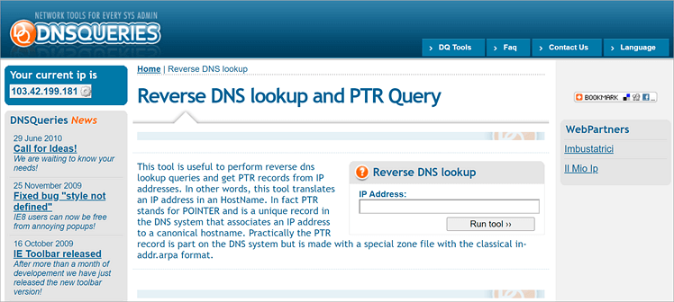 10 Best Reverse DNS and IP Address Lookup Tools