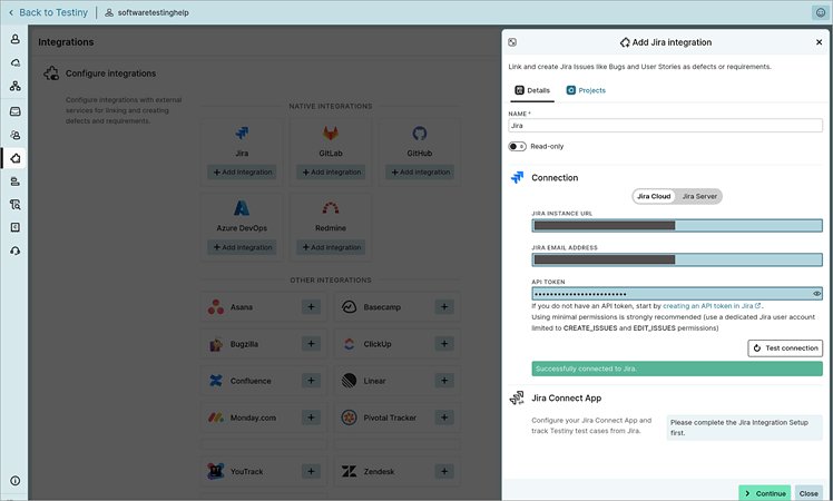 Issue-Tracker Integrations