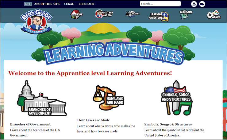 Ben’s Guide to the US Government