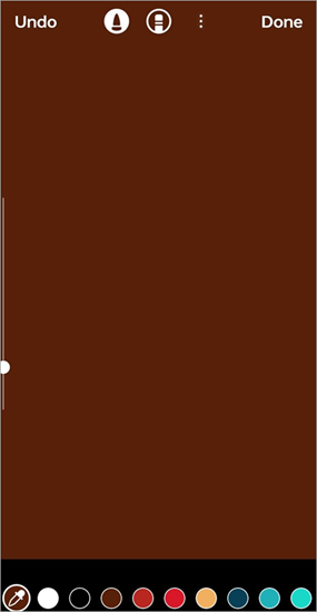 selected your desired color