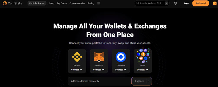 CoinStats Cryptocurrency App