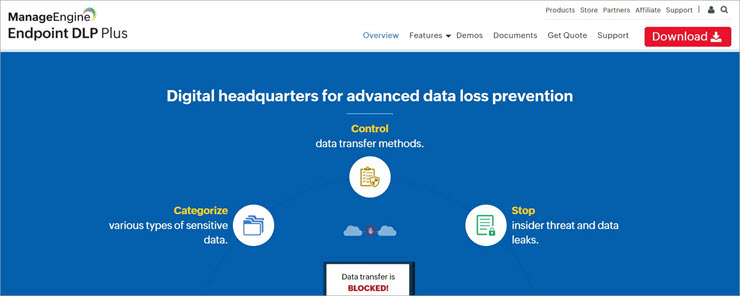 ManageEngine Endpoint DLP Plus