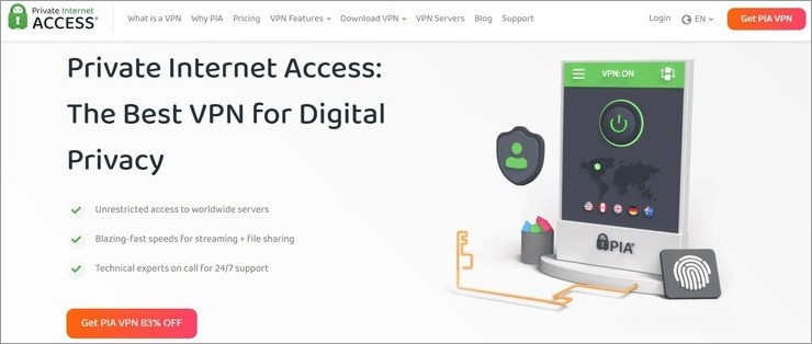 Private Internet Access 1 how to hide IP address