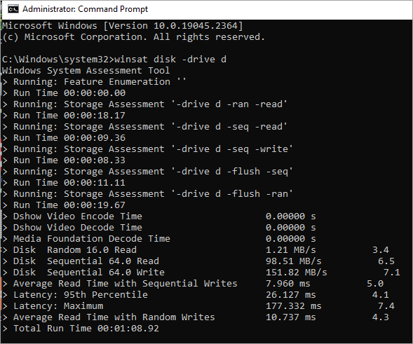 Using Command Prompt