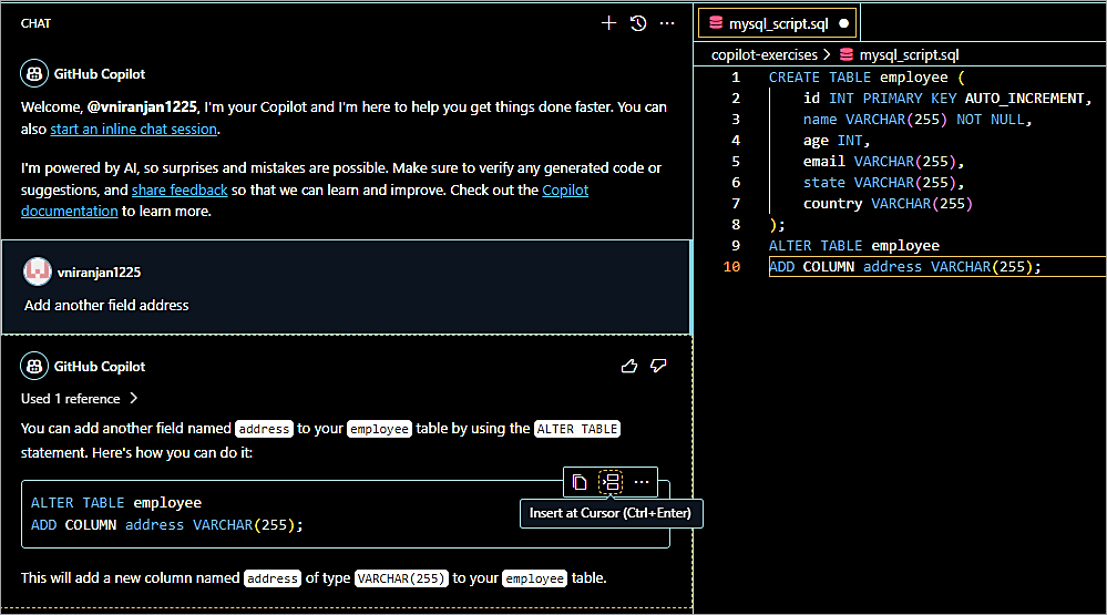 Add another field address