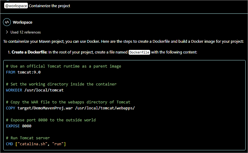 Containerize the project