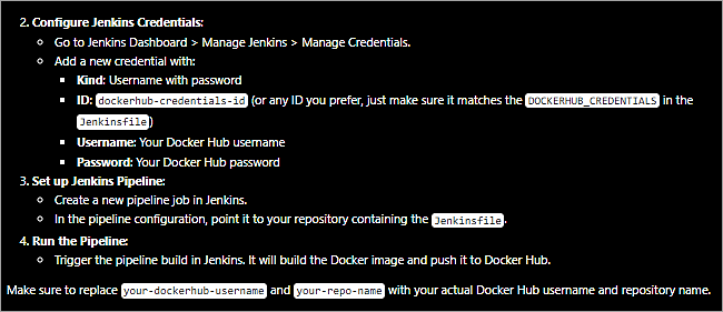 Generate a Jenkins pipeline