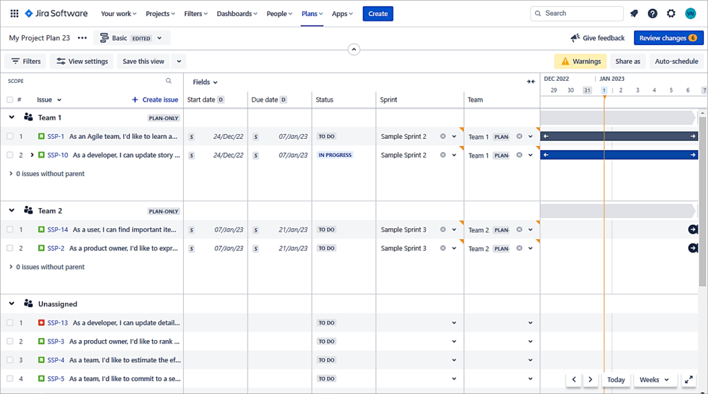view now looks like this