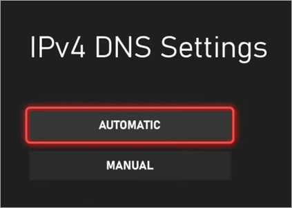 DNS SETTINGS XBOX2
