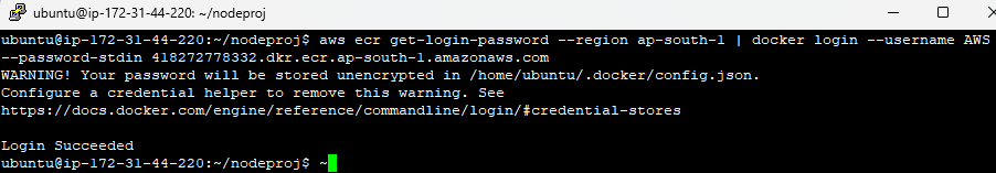 Authenticate to your repository