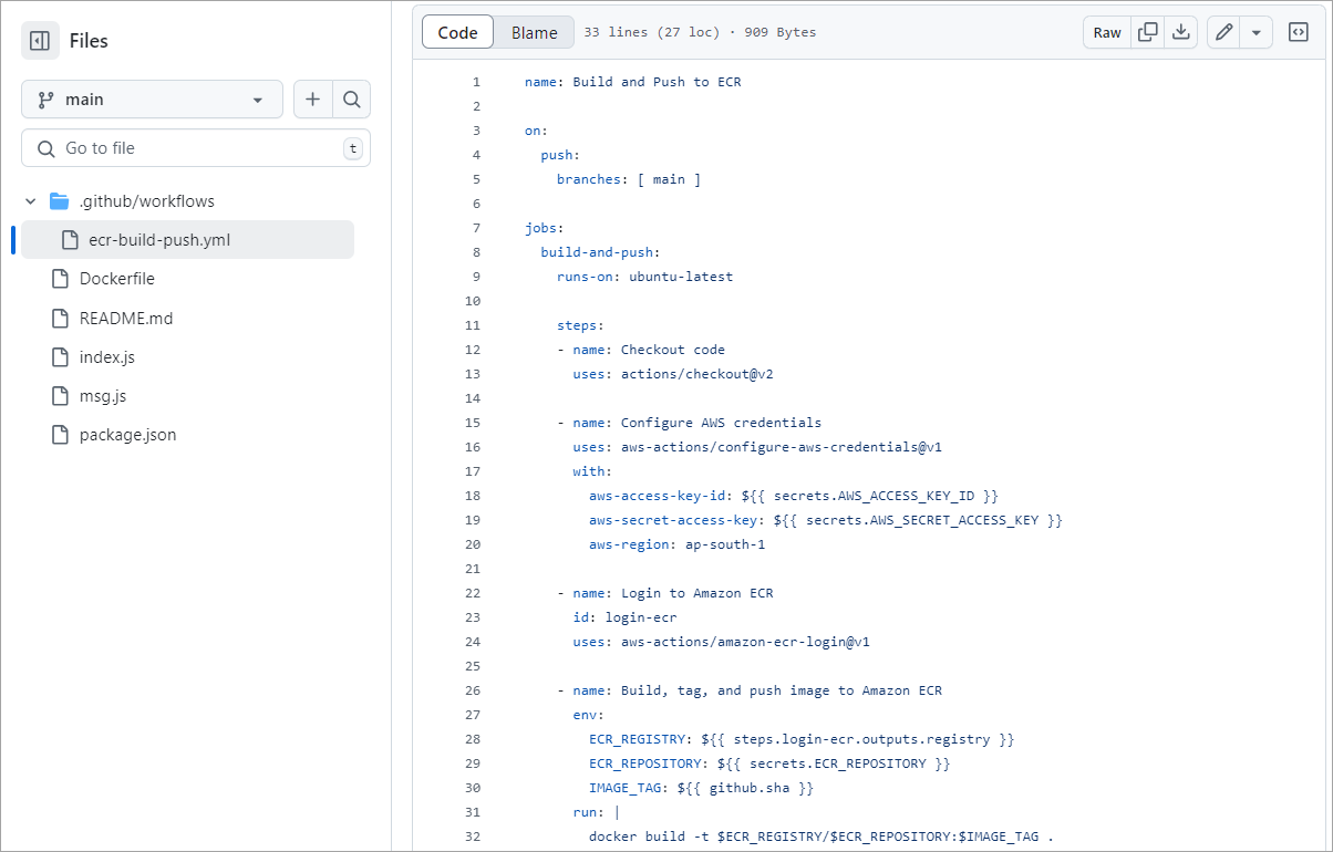 code - GitHub repository