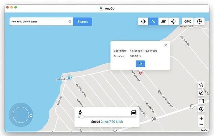 Two-spot route