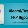 redmi frp bypass