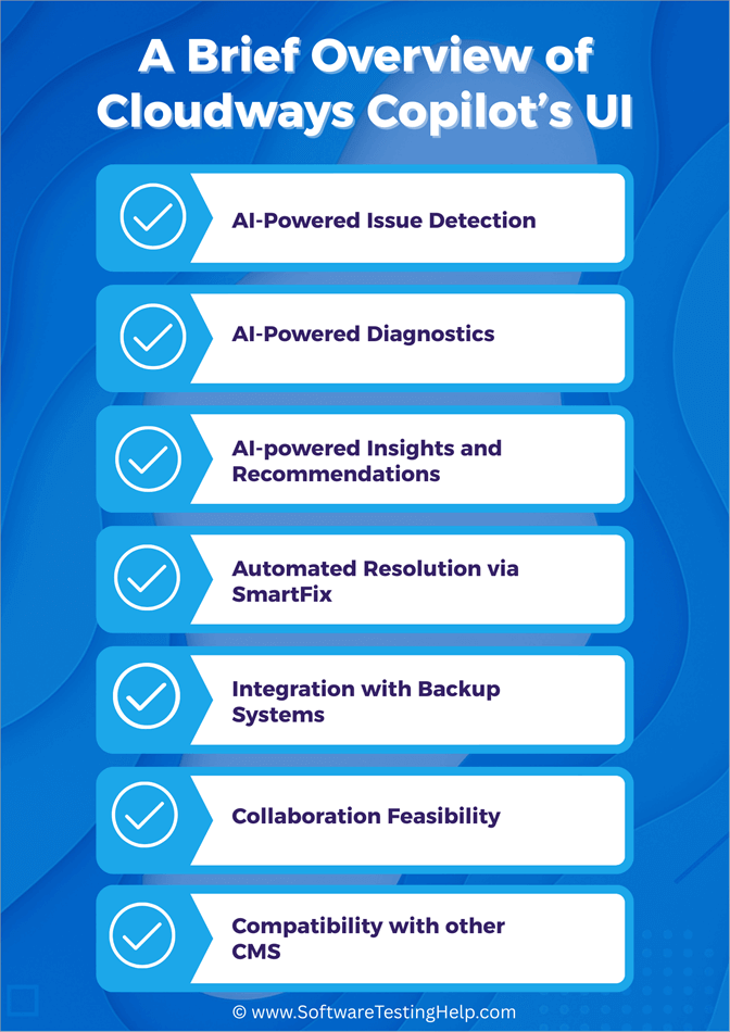 Overview of Cloudways Copilot’s UI