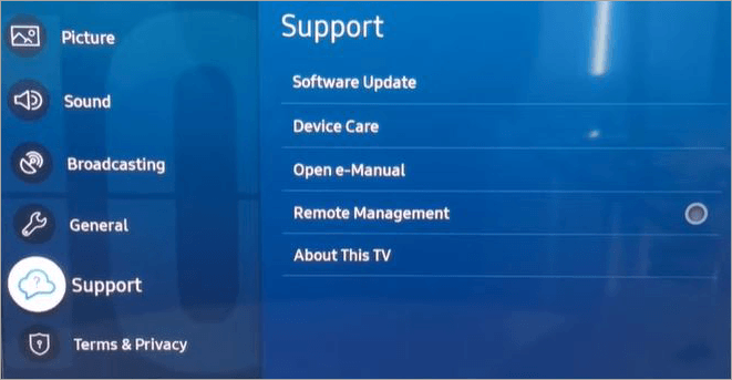 About Support