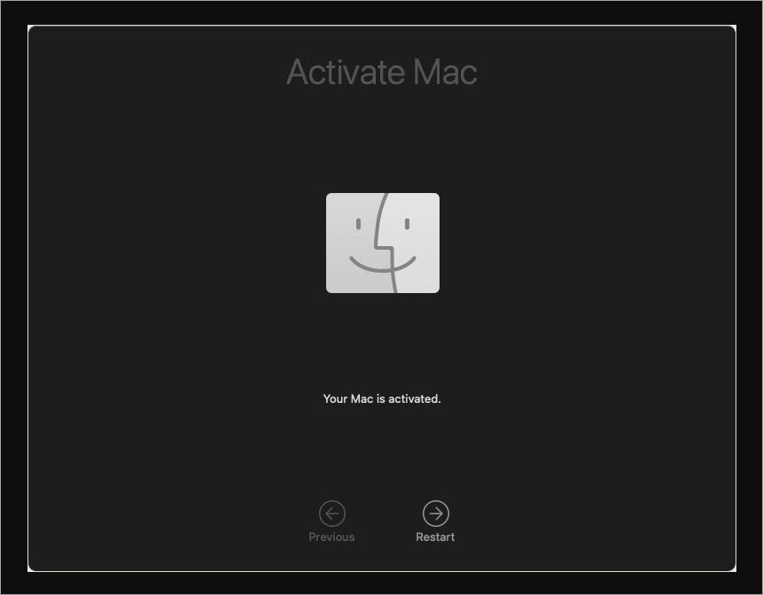 Activate Mac