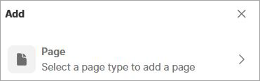 Add Page