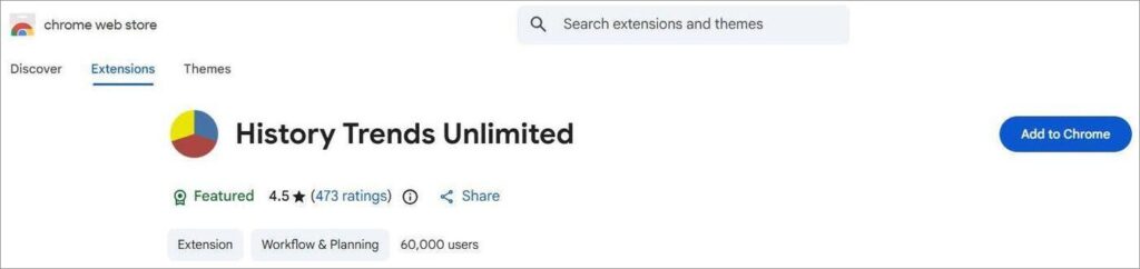 Add to Chrome extension