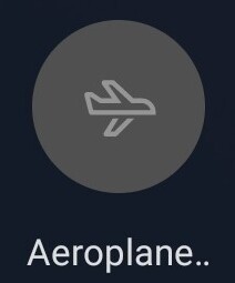 Aeroplane mode