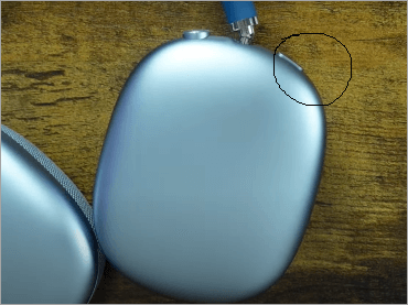 AirPods Max Noise Control button
