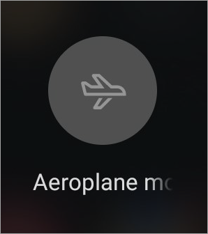 Airplane mode