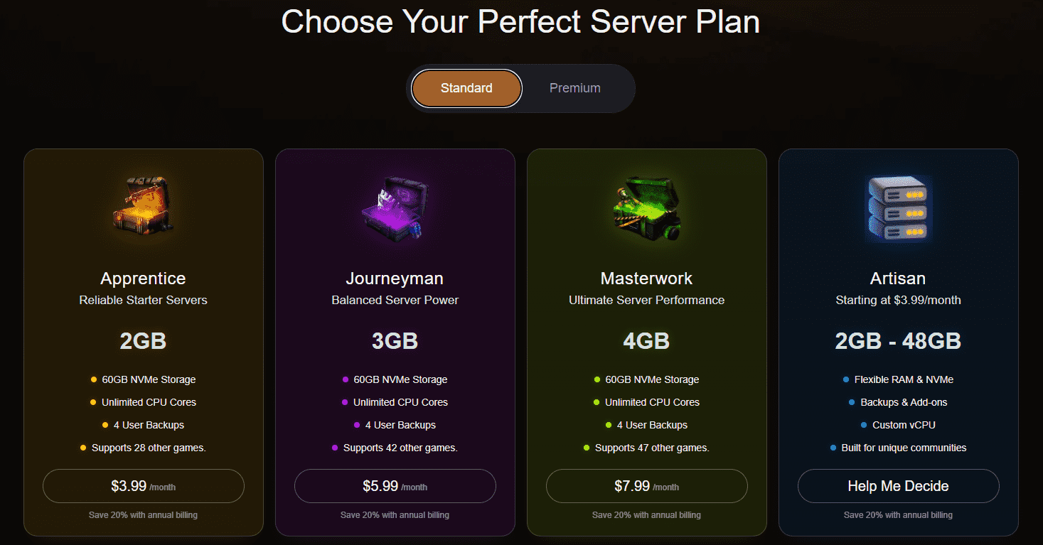 Aleforge Server Plan