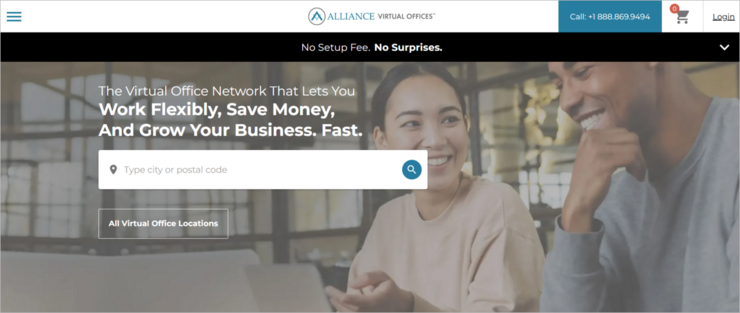 Alliance virtual offices Virtual Business Address