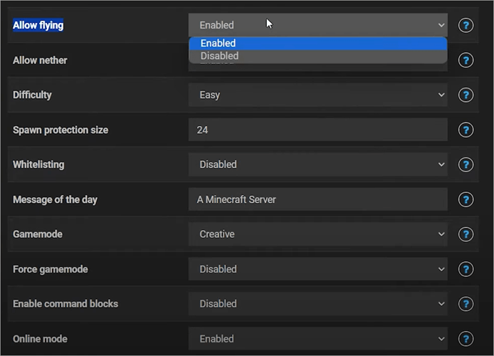 File Manager section