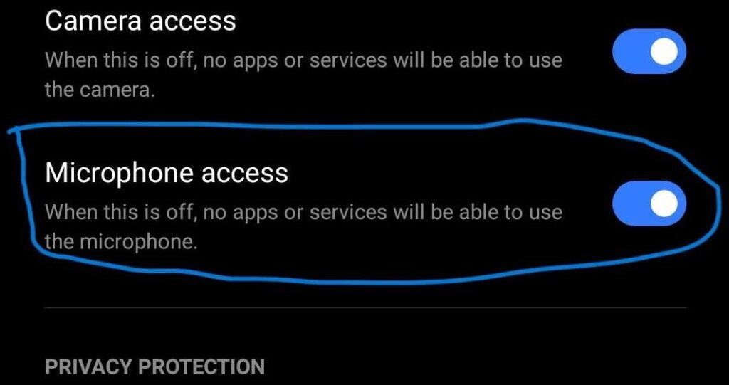 Microphone Access