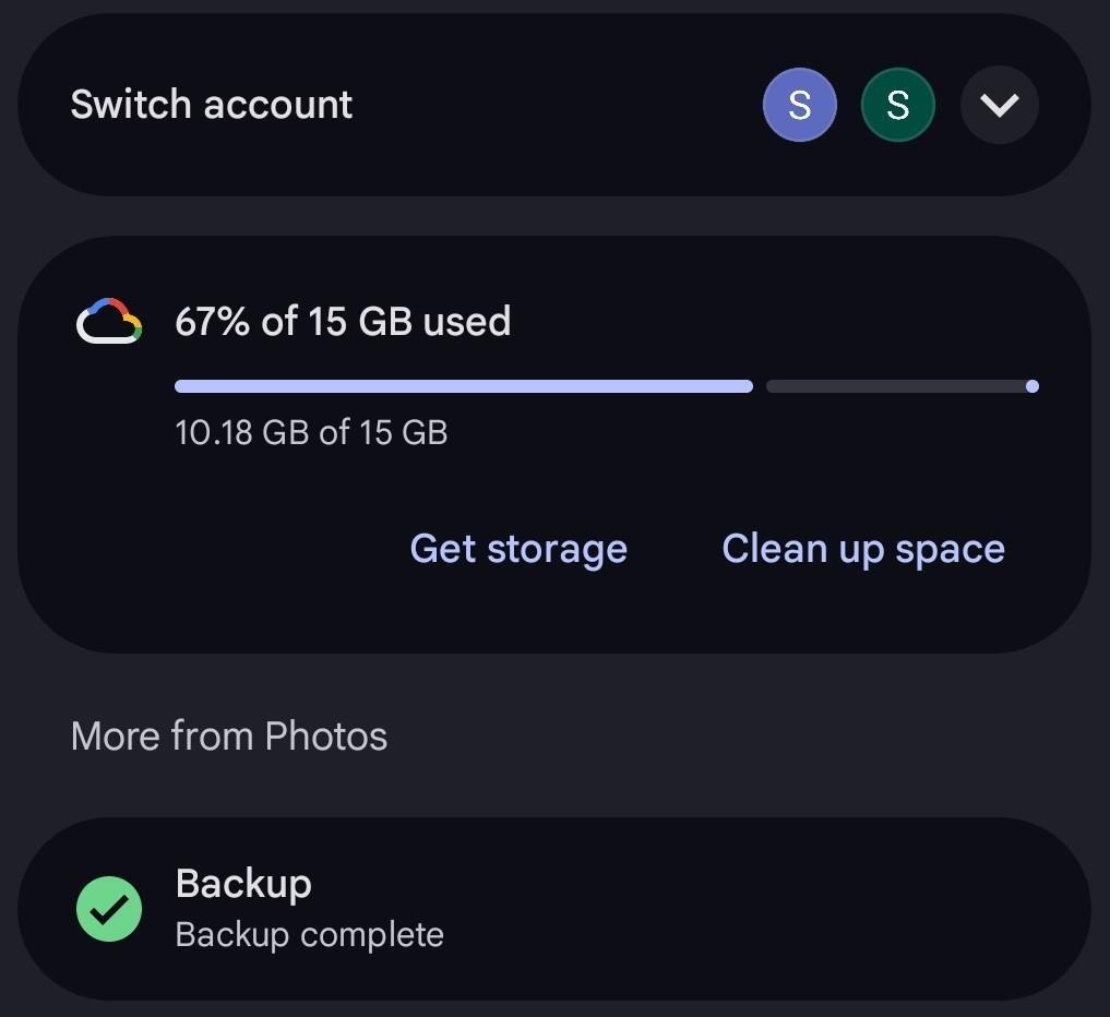 Android backup photos and videos