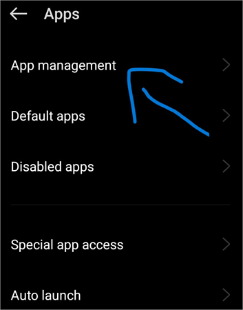 App management