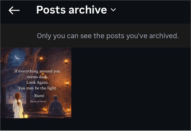 Archived post