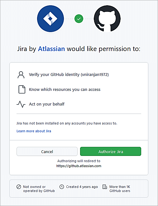 Authorize Jira