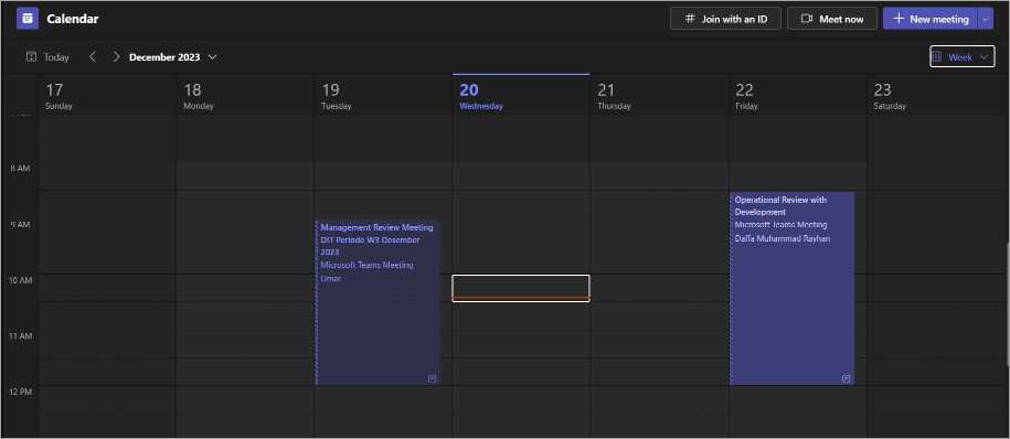 Calender