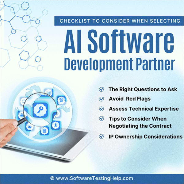 Checklist to Consider When Selecting an AI Software Development Partner