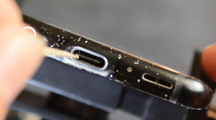 Clean Using a Pick