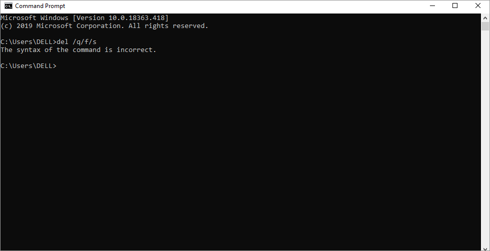 Discord Command Prompt
