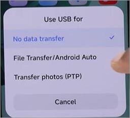 Computer Charging this device via USB