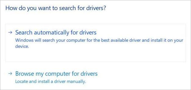 update driver